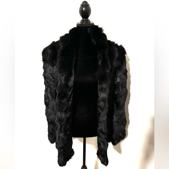 LUXURY RABBIT FUR COAT - Picture 15 of 15